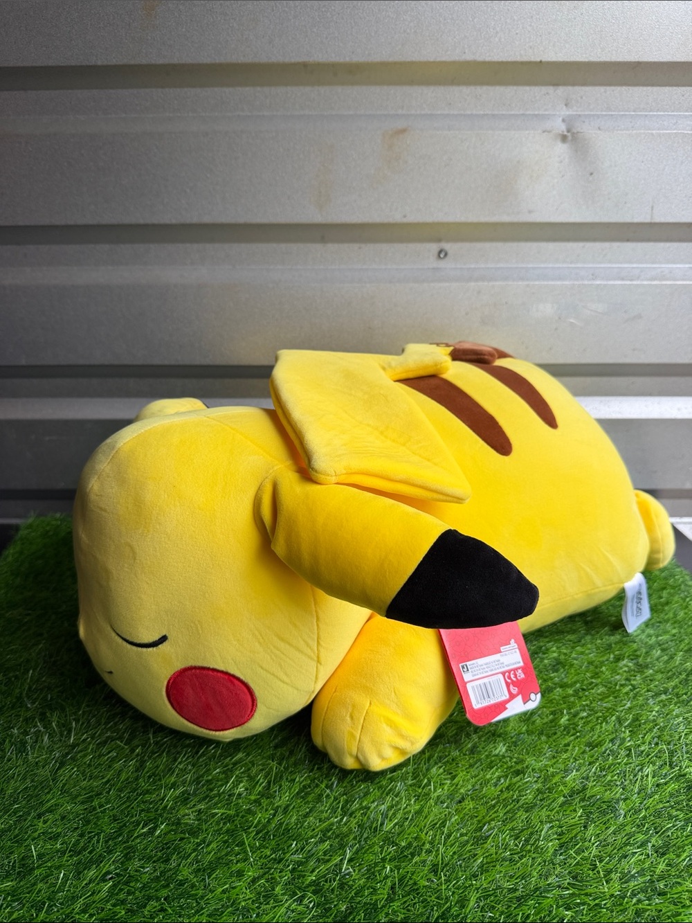 Pikachu Plush Dog Toy - Yellow Soft Pet Pillow